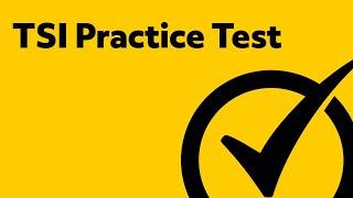 Best Free TSI Practice Test