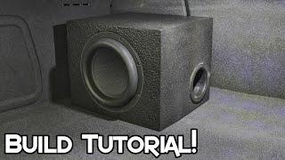 DIY BUILD - 10" CAR SUBWOOFER (DAYTON ULTIMAX)