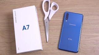 Samsung Galaxy A7 2018 Blue - Unboxing!