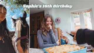 Sophie turns 16 sweet 16 birthday vlog! 