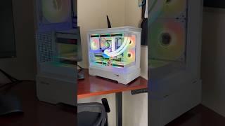 Matx Gaming PC - Zalman P30 white  #fortnite #pcgaming #pcbuild #zalman #whitepcbuild #whitepc