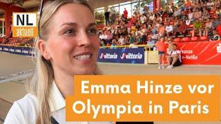 Cottbus | Emma Hinze vor Olympischen Spiele in Paris, Verabschiedung im Lausitz Velodrom