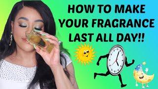 HOW TO MAKE YOUR PERFUME LAST ALL DAY | HOW TO SPRAY FRAGRANCES & OTHER FRAGRANCE APPLICATION TIPS