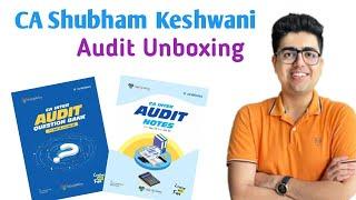 Shubham Keshwani || Audit Unboxing || CA Inter || Ritwik Ravi