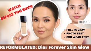 NEW Dior Forever Skin Glow Foundation Review|  on OILY SKIN