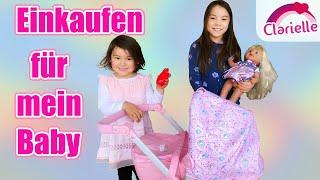 Einkaufen für mein Baby | LIVE shopping Haul | Clarielle
