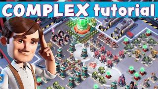 COMPLEX - step by step TUTORIAL  learn HOW TO SOLO - BOOM BEACH operation gameplay/attack strategy