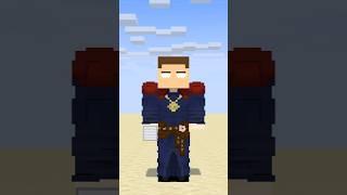 Building Robot Challenge - Dr. Strange + Herobrine #minecraft  #shorts #herobrine