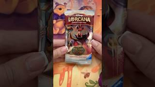 Opening a Disney Lorcana Booster Pack from Reign of Jafar #disneylorcana #reignofjafar