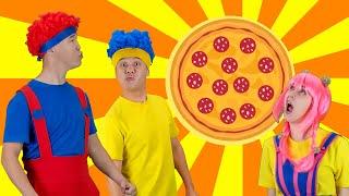 Pepperoni & Macaroni with Puppets | D Billions Kids Songs