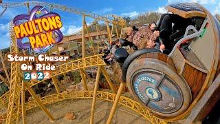 Storm Chaser On Ride at Paultons Park (April 2022) [4K Ultra Wide]