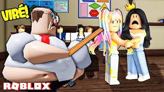 ENFERMÉ PAR NOTRE MÉCHANT PROFESSEUR! Roblox GREAT SCHOOL BREAKOUT! (First Person Obby)