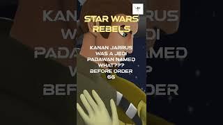 LISTEN IN! #starwars#shorts#rebels#trivia#quiz#geek#subscribe#facts#nerd#speech#kananjarrus#thanks