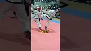 Foot positioning for ITF TKD Sparring 