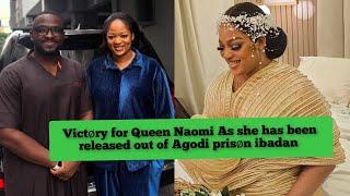 Victory for Queen Naomi ogwunwsi As she has been released out of Agodi prisøn ibadan