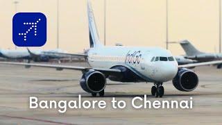 Flying Indigo from Bangalore to Chennai + 080 Lounge Tour at Bangalore Airport!