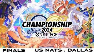 US Nationals Finals Championship Finals One Piece Card Game OPTCG Bandai Card Game Fest 2024 Dallas