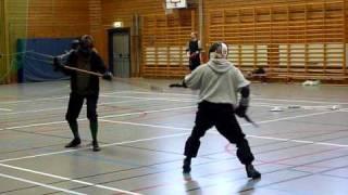 Poleaxe sparring Historical European Martial Arts