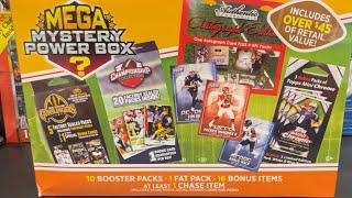 Best Packs EVER PULLED from an NFL Mega Mystery Power Box - 2020 2nd attempt