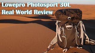 Real World Review - Lowepro Photo Sport Pro 30L