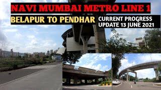 Navi mumbai metro line 1current update | mumbai metro project | mfk vlogs