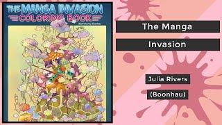 The Manga Invasion - Julia Rivers (Boonhau) || Coloring Book Flip