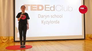 What i get when I lost  support? | Akerke Serikbekova | TEDed Club, Daryn school