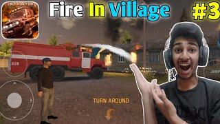 SAVING OUR ZHUKOWO VILLAGE FROM FIRE IN RUSSIAN CAR UAZ HUNTER #2