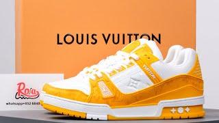 2022 Louis Vuitton TRAINER SNEAKER “White Yellow” - Rosasneaker