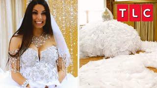 Greek Gypsy’s Giant Blinged-Out Gown | My Big Fat American Gypsy Wedding | TLC