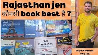 Best books for rajasthan je ke liye konsi book padhe। rsmssb  je by jugal Sharma PWD jen rpsc Aen