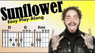 Sunflower (Post Malone) - Chord and Lyric Play-Along