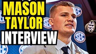 LSU's Mason Taylor INTERVIEW: SEC Media Days