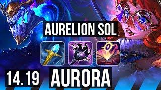 AURELION SOL vs AURORA (MID) | 17/3/17, Legendary | EUW Master | 14.19