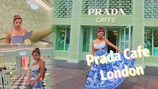 Come with me to Prada Café Harrods London