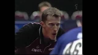 JO Waldner & Jörgen Persson vs Rosskopf & Franz, EC Teams Final, Doubles, 2000