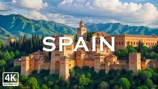 Spain 4K - A Journey Through Historic Cities and Stunning Coastlines with Soothing Piano Music