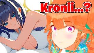 Kiara Found Kronii Sleeping in the Changing Room【Hololive EN】