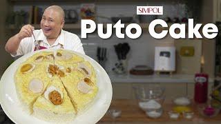 Quick and Easy Filipino Puto Cake! | Chef Tatung