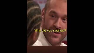 "YOU WILL SWALLOW YOUR TEETH AGAINST ME!" Tyson Fury & David Haye argument #boxing #davidhaye #fury