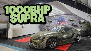 WE ALMOST WRECK THE DRIFT GAMES NEW 1000bhp SUPRA!!