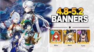 UPDATED Genshin 4.8-5.2 Banner ROADMAP | Compilation