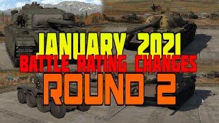 January 2021 Battle Rating Changes Round 2 - War Thunder