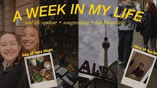 TRYING TO MOVE ON - a weekly vlog. | healing from loss, mein 3. song & boyfriend trip nach berlin :)