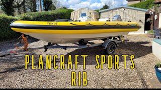 SUCH A FUN RIB BOAT! Sea Trial Of The Plancraft Sports RIB 550 - 75HP Mariner 2 Stroke