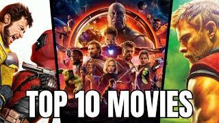 TOP 10 BEST MARVEL CINEMATIC UNIVERSE MOVIES (So Far)