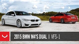 2015 BMW M4's Dual Video | Vossen VFS-1 Concave Wheels