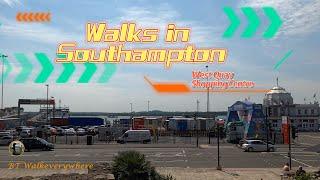 Southampton|West Quay Shopping Centre|Bargate|Town Walls|Town Quay|Canute’s Palace|Holyrood Church