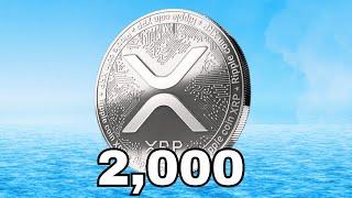 What 2,000 XRP Coins Will Be Worth in 2025 (Crazy Rich)