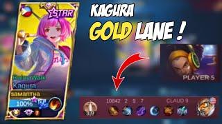 16KILLSBULLYING BRUNO IN "GOLD LANE "| KAGURA BEST BUILD 2021 | MOBILE LEGENDS KAGURA GAMEPLAY 2021